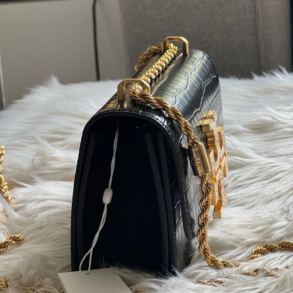 142540 - Tory Burch Small Eleanor Embossed Bag - Picture 3 of 14